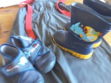 Regenhose 86/92 Gummistiefel 23