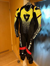 Lederkombi Revit Quantum Gelb Größe 48     1-Teiler mit Rückenprotektor