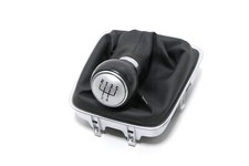 VW Golf Plus 5M Schaltknauf Schaltsack Schaltung Schaltknüppel 5-Gang blaue Näht