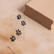 Motivstempel Hundespuren