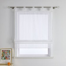 Voile raffrollo streifen - voile,