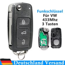 Auto Funkschlüssel 5K0837202AD 433MHz für VW Golf Polo Passat Tiguan SEAT SKODA