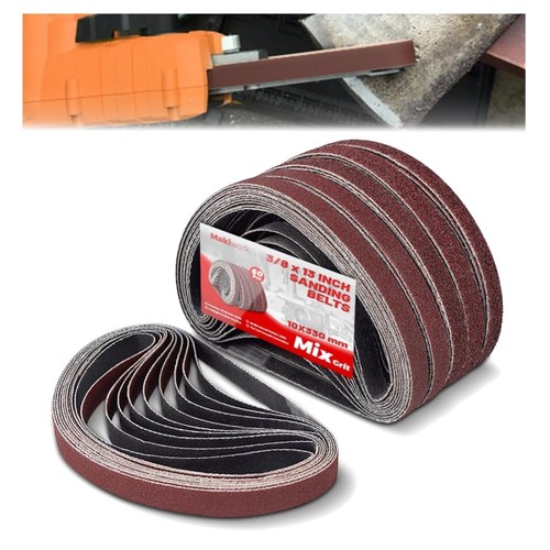 10x330mm schleifbänder set - schleifbänder,