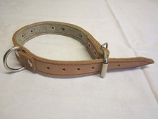 Hundehalsband-Rindleder-natur-