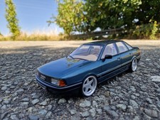 1:18 Audi 80 Tiefer Tuning mit 18 Zoll AZEV Echt Alu Felgen