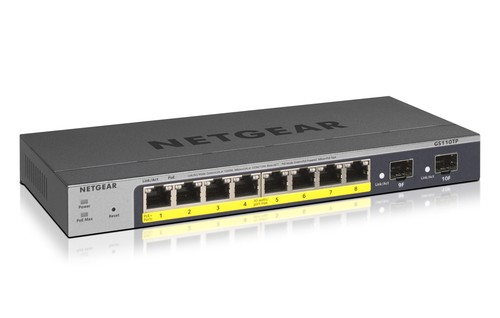 Netgear gs110tp managed - netgear,