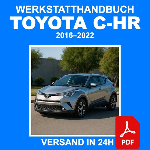 Werkstatthandbuch toyota hr - toyota, c-hr