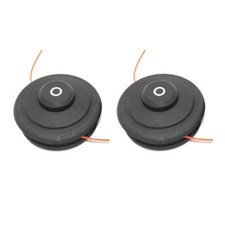 2x Mähkopf Doppel-Fadenkopf