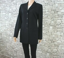 PIAZZA SEMPIONE DAMEN STRETCH WOLLE GEHROCK JACKETT SCHWARZ 38