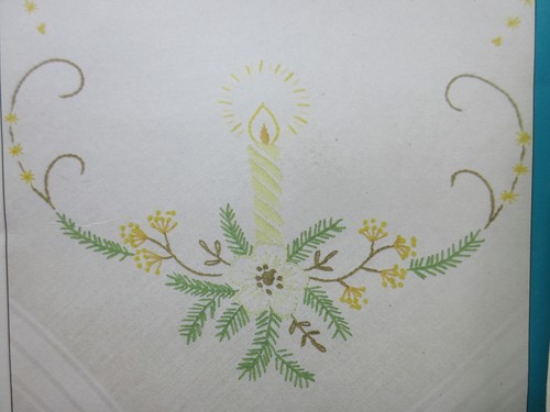 Weihnachtliche mitteldecken - 2,