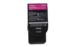 Lexmark 702HM Toner Magenta 70C2HM0 -Bulk