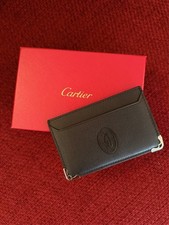 Cartier schwarzes Leder