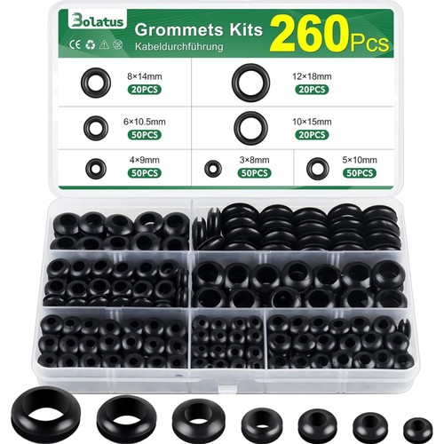 Kabeldurchführung gummi set - kabeldurchführung,