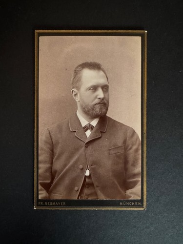 Cdv foto porträt mann jh - mann,