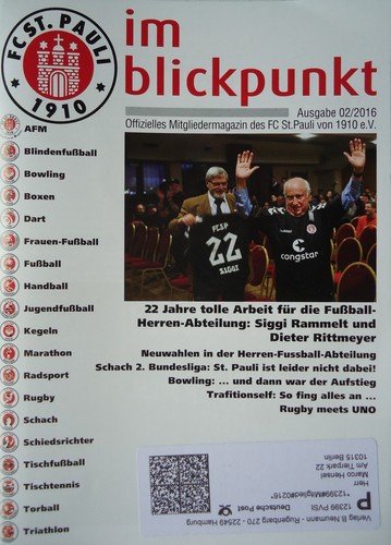 Programm magazin ausgabe - programm,