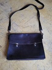 PAPOUTSI Campus braune Messenger Bag Leder-Schulter-Tasche chapati TOP UNISEX ?