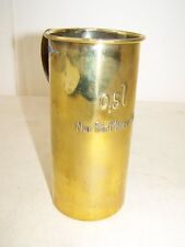 Kleine alte Ölkanne 0,5 L, Minol Tankstelle, Ölbecher Ölkännchen