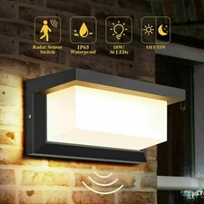 LED Wandleuchte Außen Außenlampe mit bewegungsmelder für Garten Balkon Flur
