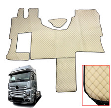 SOLOSTAR LKW Fußmatten BEIGE Für Mercedes Actros MP4 MP5 L Truck Zubehör