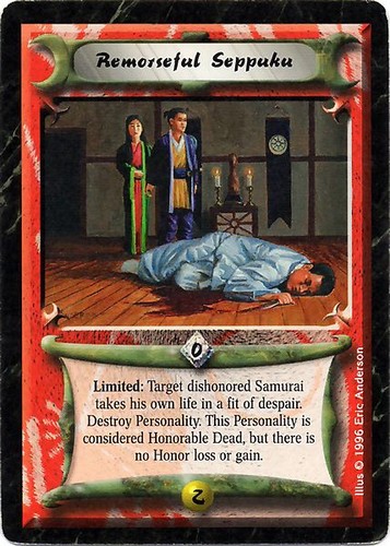 Remorseful seppuku emerald - -,