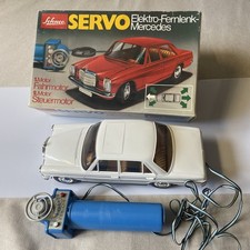 Schuco Servo Elektro Fernlenk Mercedes 200 weiß 5311 70er Vintage