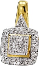 Diamant anhänger gelbgold 585 - anhänger,