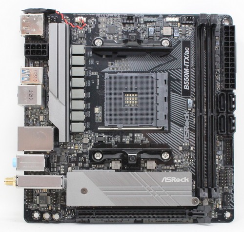Asrock b550m itx amd - asrock, b550