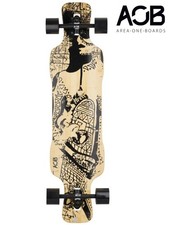 AOB Longboard Tribal Curves