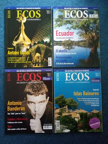 Ecos spanisch zeitschrift jahr - ecos,