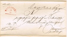 Vorphilatelie Faltbrief