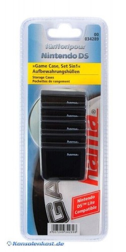 Nintendo 5er set hüllen - nintendo,