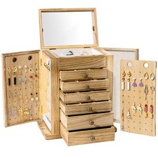 Schmuckkästchen holz ebenen - holz, 7
