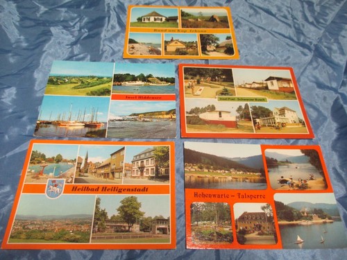 Lot foto postkarten ddr - lot,