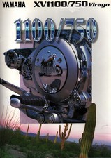 Prospekt Yamaha Motorrad XV