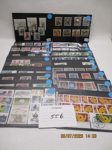 Briefmarken bund gestempelt - briefmarken,