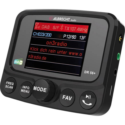 Albrecht dr56 dab empfänger - dr56+, dab+