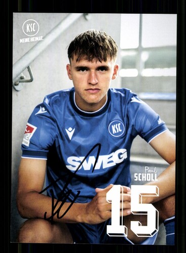 Paul scholl autogrammkarte - paul,