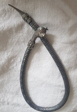 vintage Halskette Schlange Schlangencollier