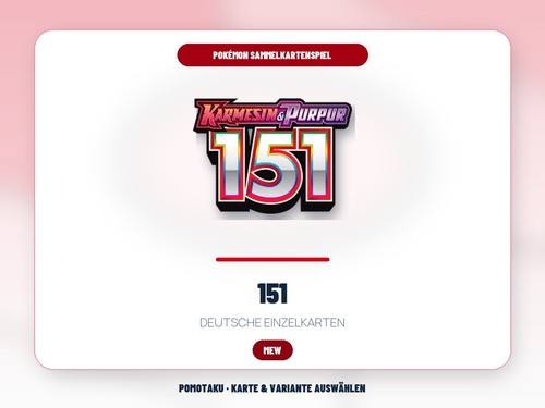 Pokémon 151 mew einzelkarten - mew,