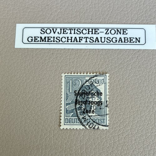 Sowjetische besatzungszone sbz - sowjetische,