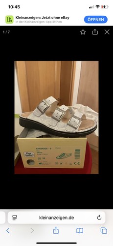 Finn comfort sandalen 38 - comfort, gr.
