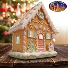 Led lebkuchenhaus 26cm - lebkuchenhaus,