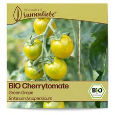 BIO Tomaten Samen Sorte Green Grape Gemüsesamen BIO Gemüse Saatgut samenfeste To