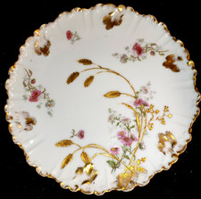 Limoges Cabinet Plate AK CD