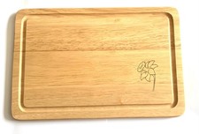 Narzisse Blume Gravur Holz