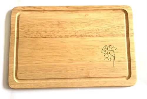 Narzisse blume gravur holz - narzisse,