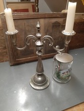 ANTIK Konv. 2 Armig Leuchter