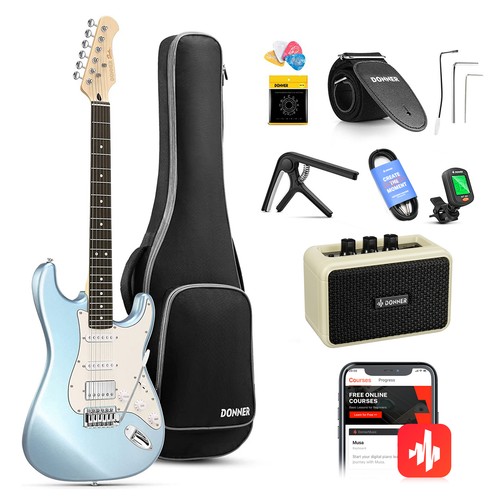 Donner dst 152r gitarre hss - donner,