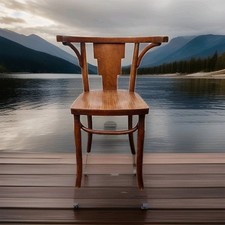 Art Deco Armlehnstuhl Kaffeehaus Stuhl Werner West Luterma Estonia Vintage 30er 