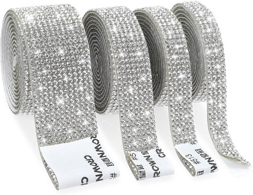 Rollen kristall strassband - 4,